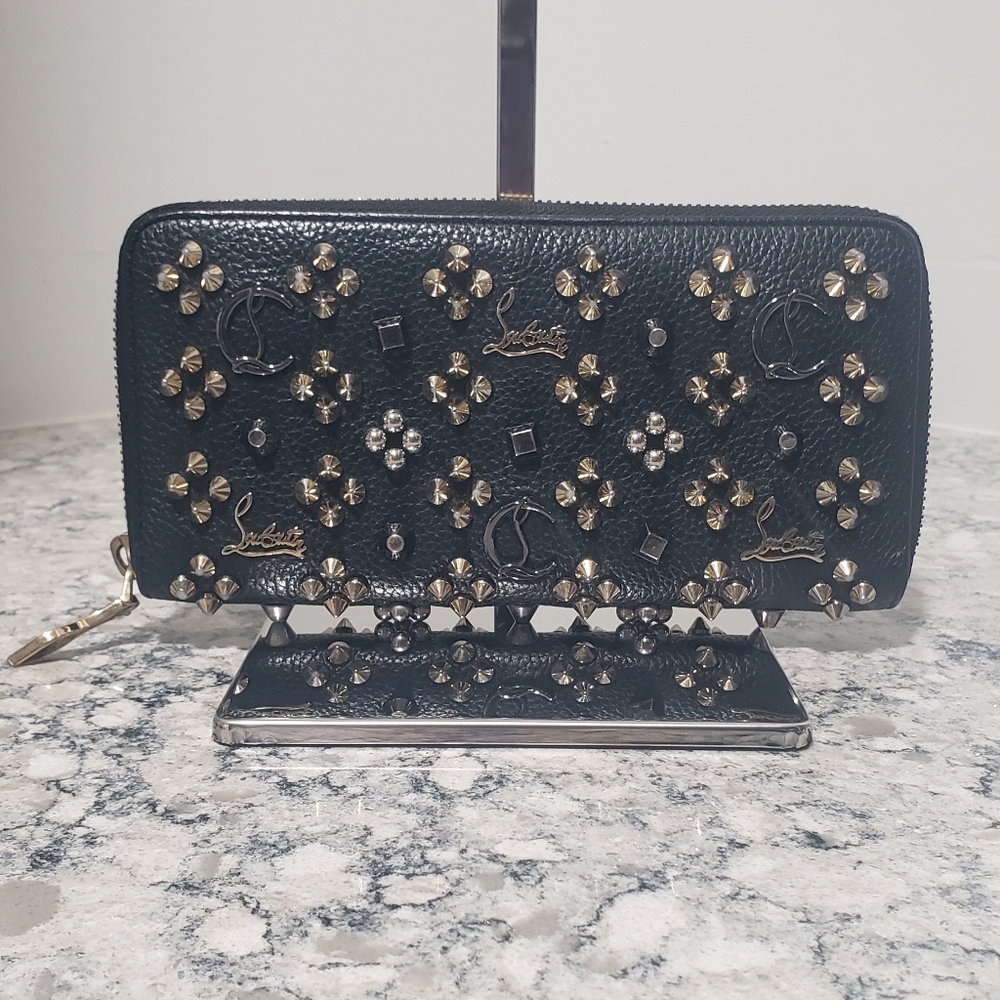 Christian Louboutin Panettone Long Zip Around Wallet
